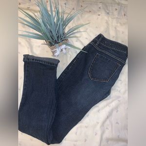 Vintage Tyte Low rise stretch dark denim jeans